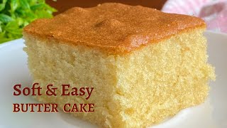 Soft and Easy Vanilla Cake [upl. by Volnay599]