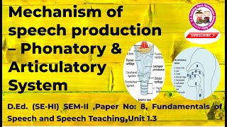 Phonatory System amp Articulatory System [upl. by Arymat38]