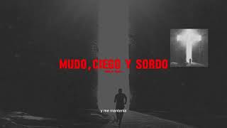 Borrero  MUDO CIEGO Y SORDO  Video Lyric  Espirituality [upl. by Newmann]