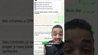 CARTA DE QUITAÇÃO ⚠️ ALERTA DE GOLPE 🚨 financiamento uber 99taxi financiamentodecarros carro [upl. by Yssep882]