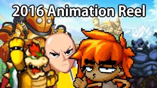 XxZackAttack27xX 2016 Animation Reel [upl. by Drofla]