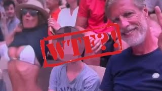 WTF Fan Flashes at the Olympics [upl. by Ahsam280]