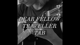 Dear Fellow Traveller Guitar Intro by Sea Wolf with FREE TAB [upl. by Hughett111]