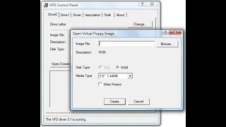 Virtual Floppy Drive and Rockwell Activation in Windows 7 [upl. by Ful284]