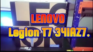 Lenovo Legion T7 34IAZ  Unboxing Disassembly and Upgrade Options [upl. by Ronn766]