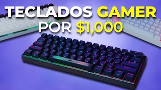 10 Teclados GAMER de 1000 recomendados en Septiembre del 2023 [upl. by Rattan514]