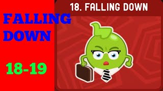 Dig it 1819 FALLING DOWN Walkthrough or Solution [upl. by Otreblada]