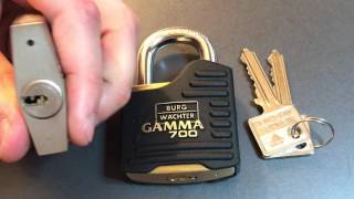 335 Burg Wachter Gamma 700 Picked [upl. by Schluter]