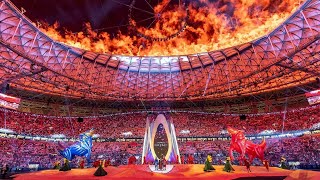 ASIAN CUP QATAR OPENING CEREMONY LUSAIL STADIUM [upl. by Sadirah]