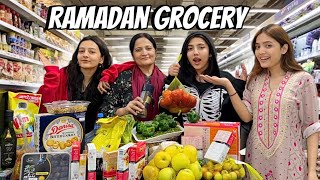 Ramadan ki Tayarian aur Grocery complete hogai Sistrology Fatima Faisal [upl. by Odrautse]