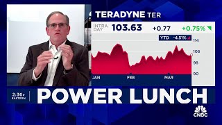 Teradyne CEO on Nvidia partnership robotics and AI [upl. by Hallie760]