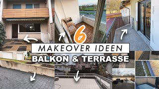 DIY Balkon amp Terrassen Makeover Ideen zur Gestaltung und Bepflanzung  EASY ALEX [upl. by Cassaundra]