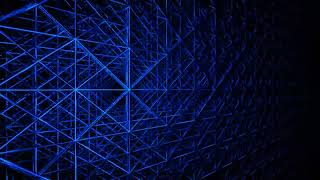 New Year Loop  side movement on blue blurred grate background vj loop in 4k chrismas [upl. by Gabriele902]