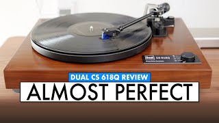 DUAL Record Player Review Dual CS 618Q Turntable Review [upl. by Domeniga766]