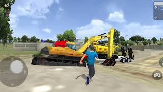 Truck Trailer Platbet Ud Quester Muatan Alat Berat Superr Jumbo Mod Bussid [upl. by Eilloh]