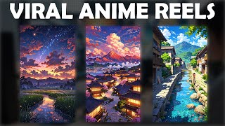 How to Make VIRAL Anime Reels [upl. by Omle]