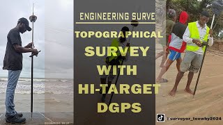 HOW TO SET UP HITARGET DGPS FOR TOPOGRAPHICAL SURVEY [upl. by Saville]