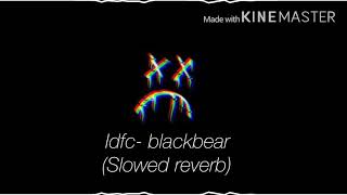 Idfc  blackbear slowedreverb [upl. by Kcirdek]