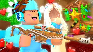 MM2 Christmas Update With My Girlfriend… [upl. by Rehpinej760]