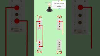 Ek balb 4 jagh se kaise chalaye  electrical electricain viralshort electrician [upl. by Sueaddaht]