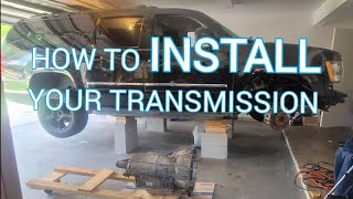 20072013 GM TRUCKSUV TRANSMISSION INSTALLATION  6L80 53L 2011 SUBURBAN  HOW TO DIY AT HOME [upl. by Ario]