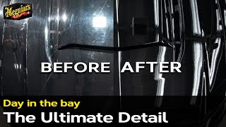 ULTIMATE Detail for BLACK CARS using the Meguiars ULTIMATE range  Ford Mustang  Day In The Bay [upl. by Tomchay626]