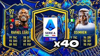 40x SERIE A TOTS PACKS 🥳 FIFA 23 Ultimate Team [upl. by Nodnorb]