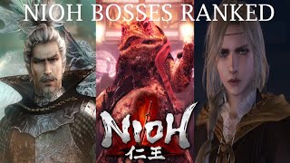 Ranking all 33 Nioh Bosses DLC included Lore Gameplay amp Design [upl. by Nelon]