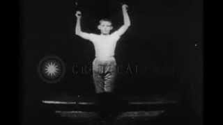 Early Edison Film Of Boy From Newark New Jersey  1891 [upl. by Arriaes]