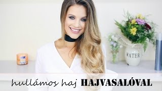 How to Nőies Hullámok Hajvasalóval│Karin Dragos [upl. by Namyac]