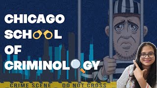 Chicago School of Criminology  criminologygyan [upl. by Yatnuhs]