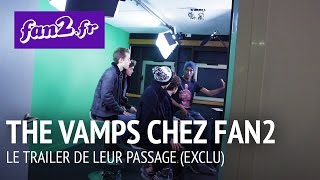 The Vamps chez fan2fr le trailer de leur passage exclu [upl. by Benisch]