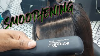 loreal hair smoothing  xtenso extra resistant hair  oleoshape  shampoo  mask  short video [upl. by Ellecram]