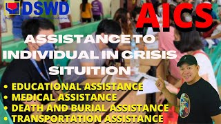 FINANCIAL ASSISTANCE TO INDIVIDUAL IN CRISIS SITUATION  DSWD AICS [upl. by Llerrud]