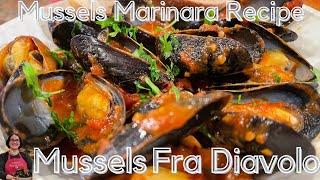 Mussels Fra Diavolo  Mussels Marinara Recipe  How to make mussels in tomato sauce [upl. by Adia]