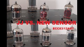 Tube Sound Comparison  JJ VS NEW SENSOR SovtekTungsolEXH [upl. by Asen]