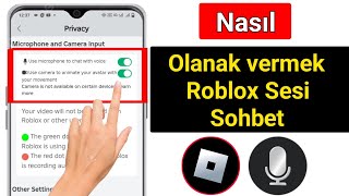 Kimlik Olmadan Roblox Sesli Sohbet Nasıl Alınır  Roblox VC Kimlik Yok Doğrulamasını Atla [upl. by Niarb]