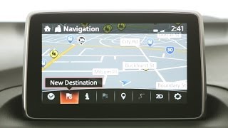 How To use Satellite Navigation MZD Connect [upl. by Vevina]