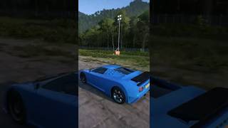 Techno Gamerz Bugatti Old🔥🔥 model Speed Test In Forza Horizon 5☠️ shorts shortsfeed gta5 [upl. by Hajar551]