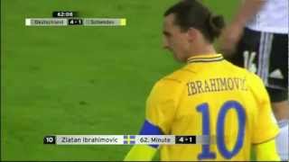 Germany  Sweden 44 all goals WC Qualifying Oct 16 2012 Swedish Commentary Lasse Granqvist [upl. by Thistle]