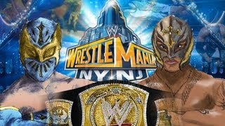 WWE 13  Sin Cara vs Rey Mysterio XBOX 360 [upl. by Garik]