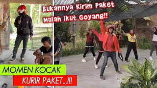 Bukannya Kirim Paket Malah Ikutan Senam Inilah Deretan Kelakuan NGakak Kurir PAKET [upl. by Inaleon888]