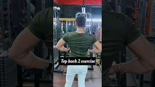 Top 2 ￼ back exercise 💯✅￼motivation backworkout fitnesscenter shortsvideo deadliftworkout gym [upl. by Llezniuq]