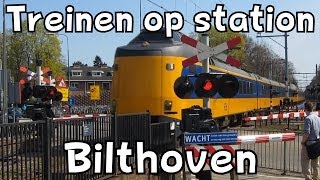 NS Treinen op station Bilthoven [upl. by Kerstin]