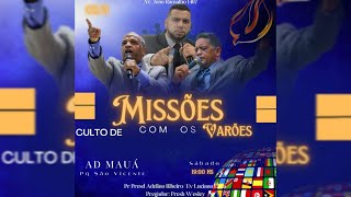 Admauá Pq São Vicente Culto da missões com os varões 02112024 [upl. by Ennayar706]