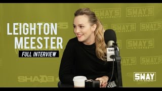 Leighton Meester Listens to quotOochie Wallyquot For the First Time  Talks Time Travel  Sways Universe [upl. by Imelida]