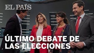 Así ha sido el segundo DEBATE de las ELECCIONES ANDALUZAS 2018 [upl. by Piefer]