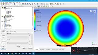 Nanofluid Pipe Flow  Ansys CFX Simulation  Heat transfer Compared to base fluid [upl. by Olatha]