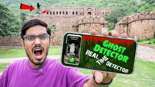 HAUNTED BHANGARH FORT Testing Ghost Detector  भानगढ़ के भूतिया किले में मिले भूत😱 [upl. by Ciel]