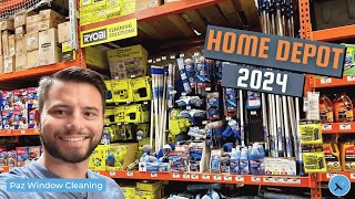 Home Depot Window Cleaning Tools 2024  Ultimate Window Cleaning Tools in 2024  Paz Window Cleaning [upl. by Lawtun]